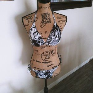Newport News Black & White Bikini